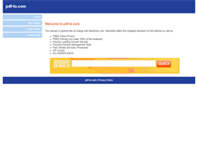 Tablet Screenshot of pdf-to.com